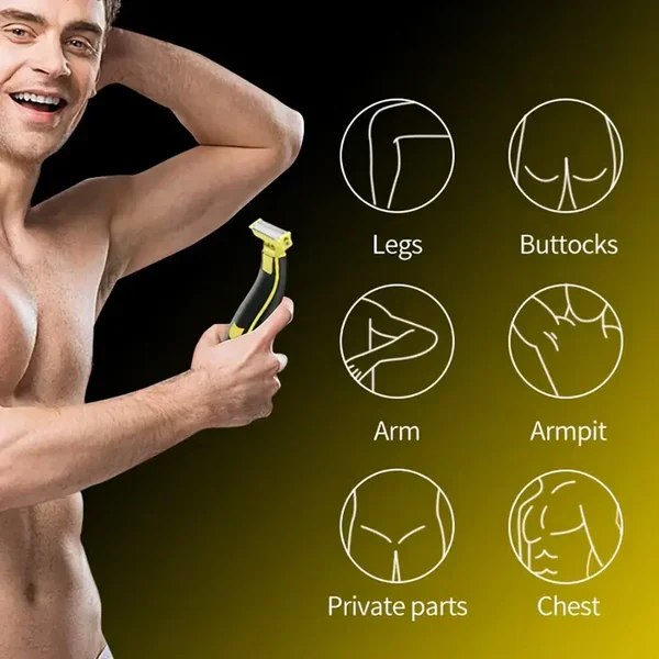 Men's Rechargeable Wet And Dry Electric Shaver And Trimmer - Image 3
