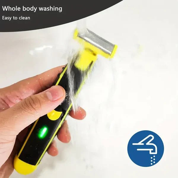 Men's Rechargeable Wet And Dry Electric Shaver And Trimmer - Image 4