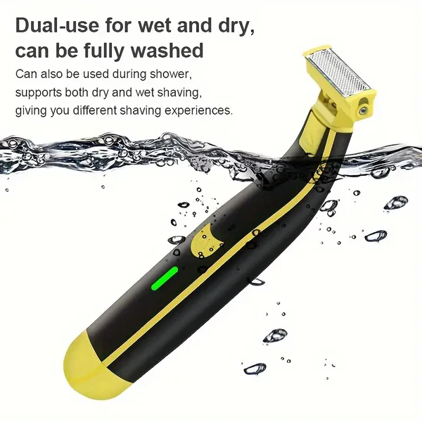 Men's Rechargeable Wet And Dry Electric Shaver And Trimmer - Image 8