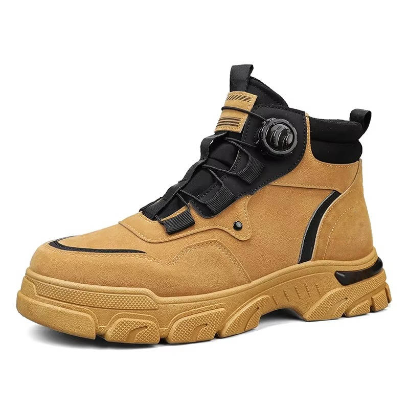 Mens Rugged Heavy Duty Boots Work Shoes - Image 3