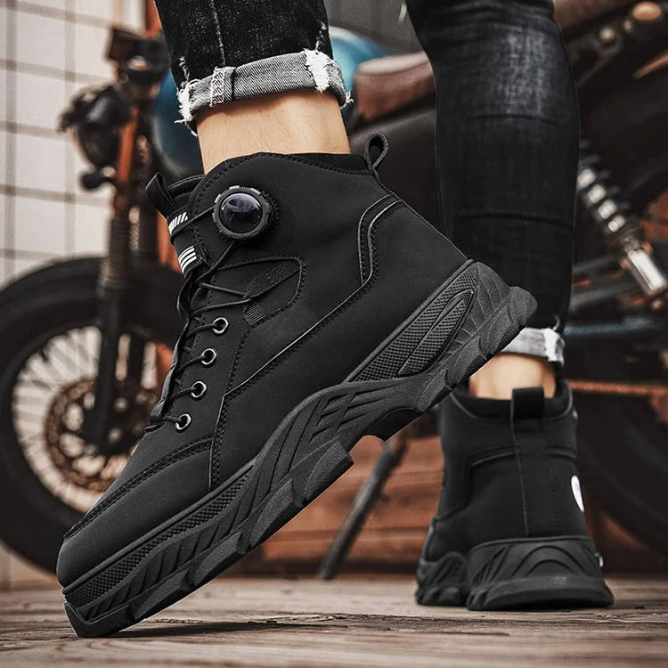 Mens Rugged Heavy Duty Boots Work Shoes - Image 6