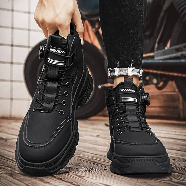 Mens Rugged Heavy Duty Boots Work Shoes - Image 7