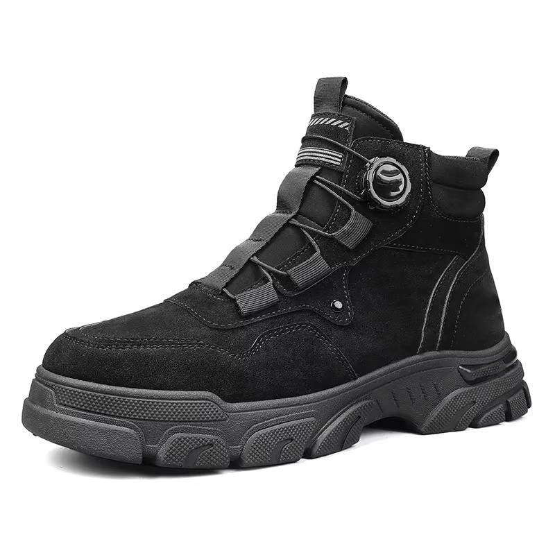 Mens Rugged Heavy Duty Boots Work Shoes - Image 8