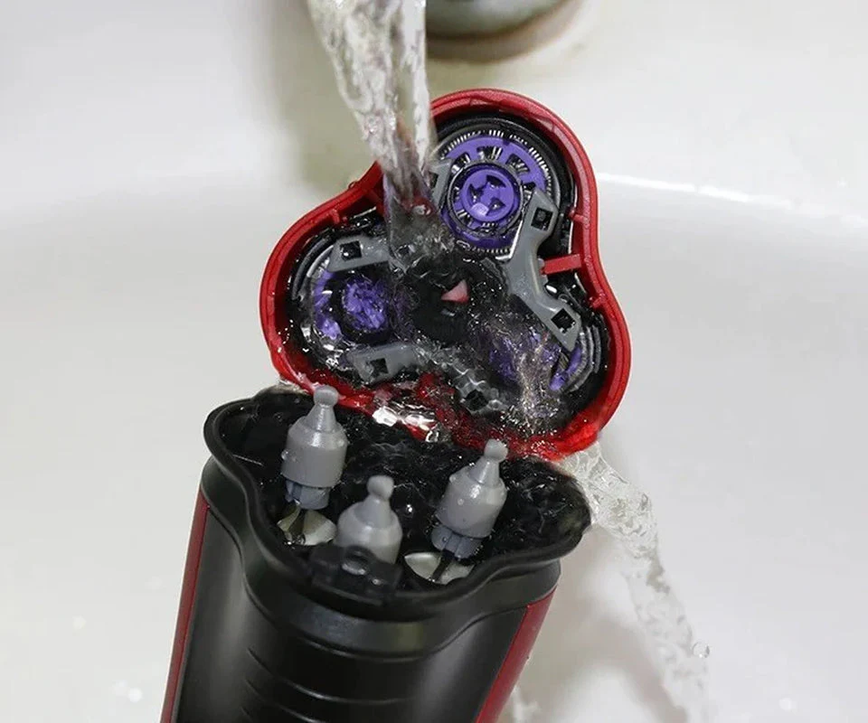 Men's Shaver Rotating Waterproof Electric Shaver - Image 9