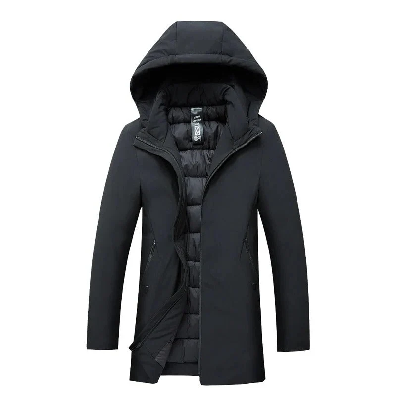 Men's Winter Parka Waterproof Lined - Image 5