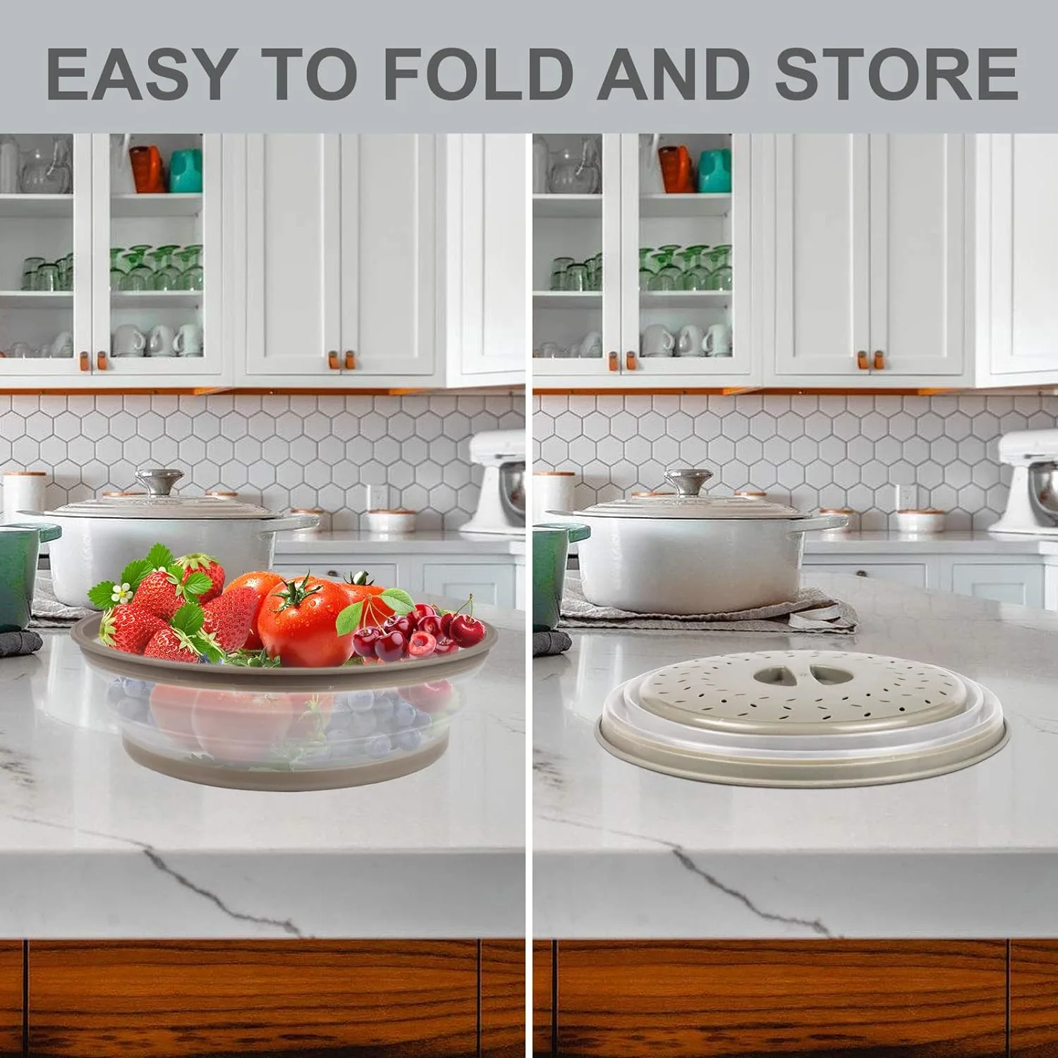 Microwave Place Mat & Food Cover - Image 4