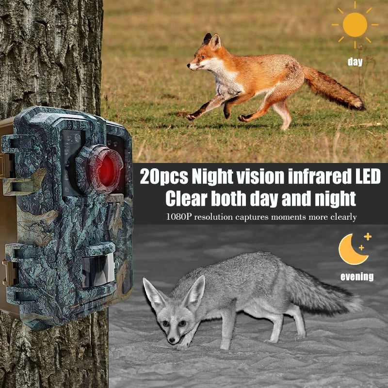 Mini 16MP Night Vision Trail Camera with PIR Motion Tracking - Image 4
