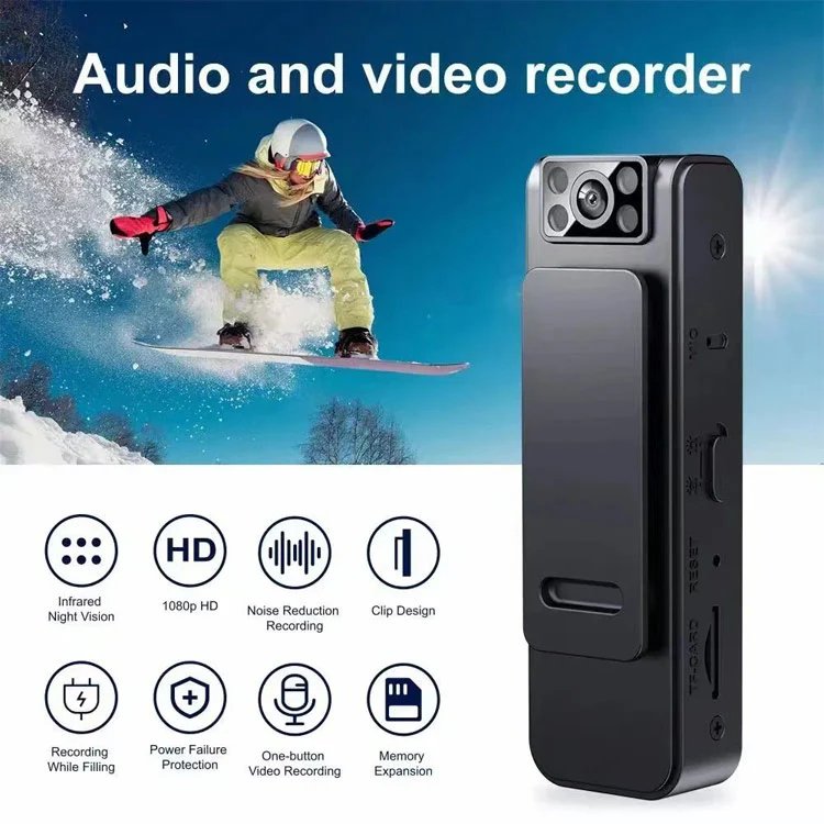 Mini Body Worn Camera With Audio - Image 3