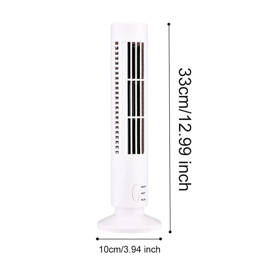 Mini Desktop Air Conditioner with USB Bladeless Cooling - Image 7