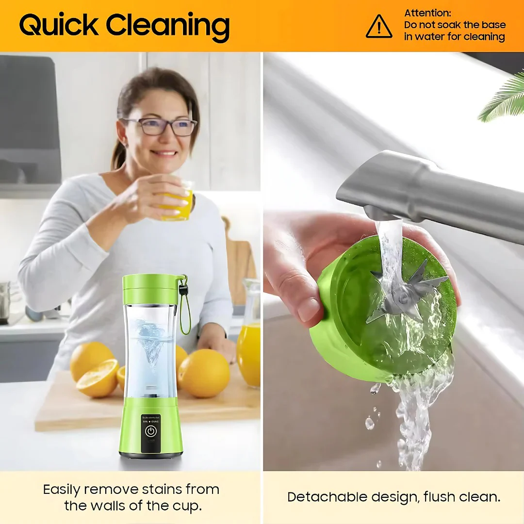 Mini Electric Portable Juicer Blender - Image 3