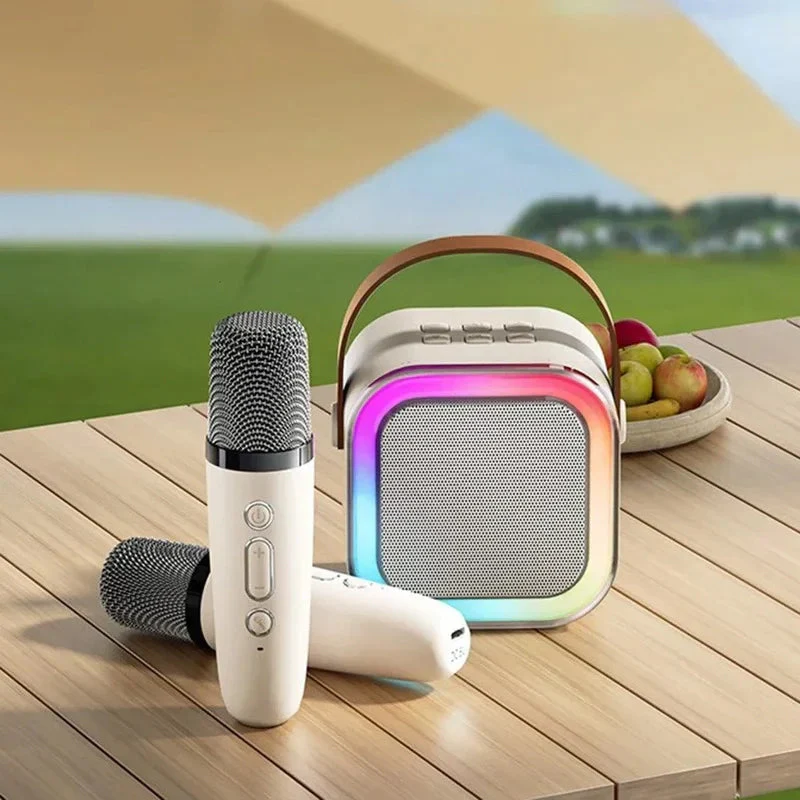 Mini Karaoke Machine With Wireless Microphone - Image 11