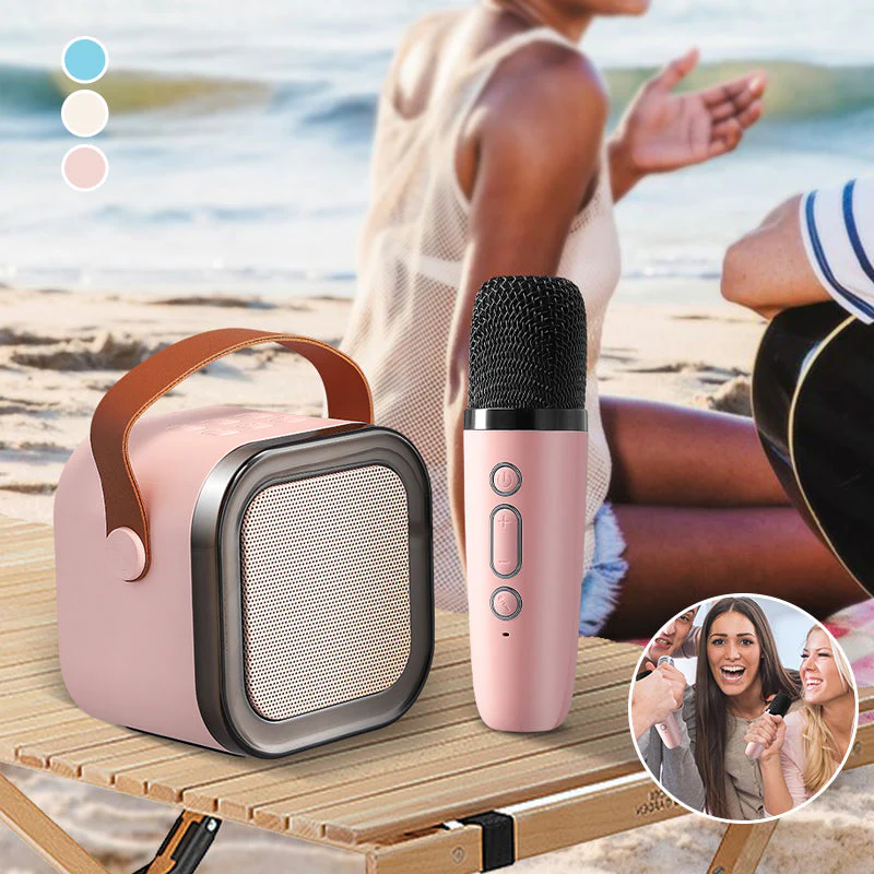 Mini Karaoke Machine With Wireless Microphone - Image 14