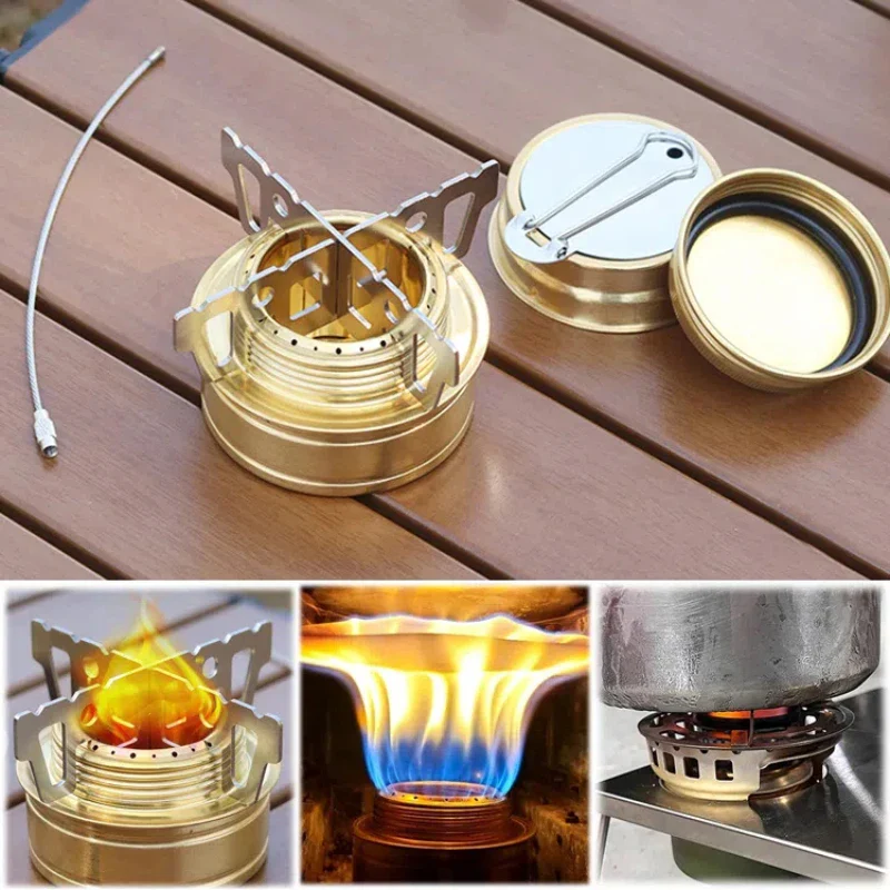 Mini Portable Alloy Camping Stove - Image 2