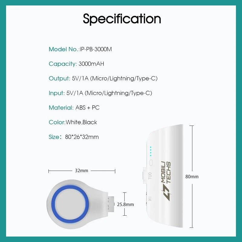 Mini Portable Magnetic Power Bank - Image 6