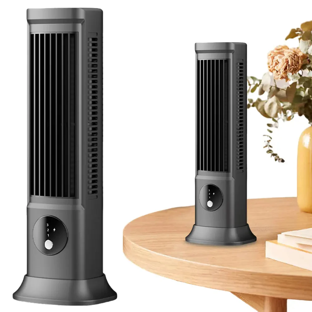 Mini Rechargeable Air Conditioning Desk Fan - Image 4