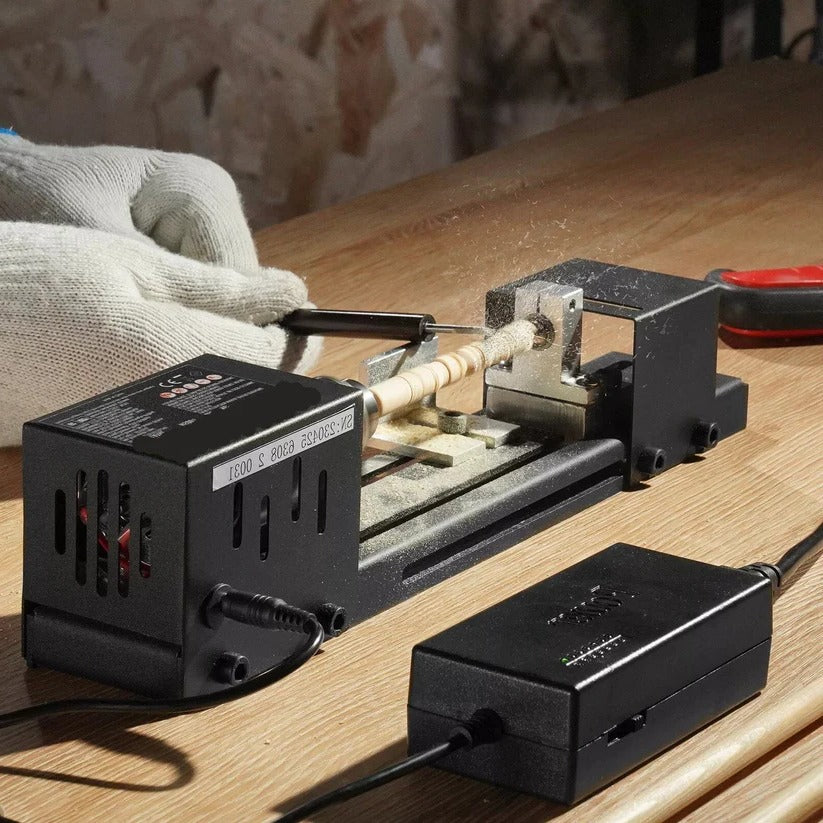 Mini Wood Lathe Machine - Image 2