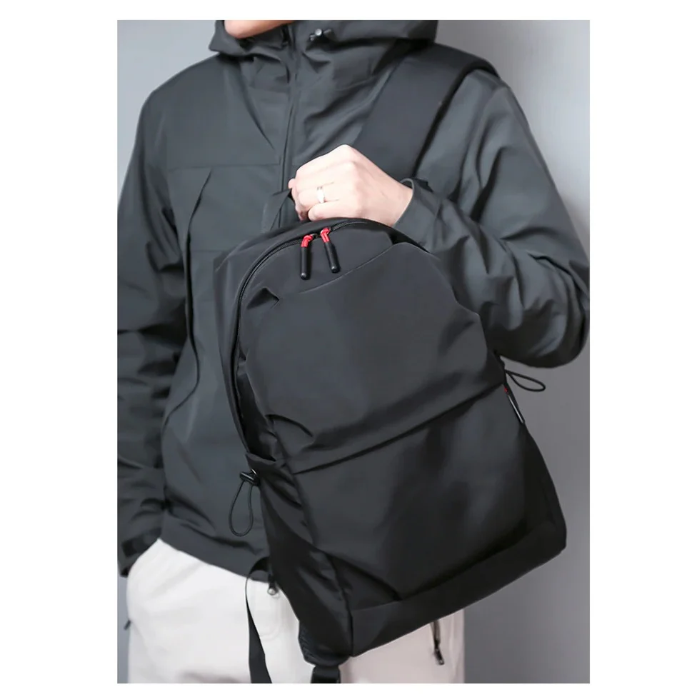 Minimalist Black Backpack - Image 5