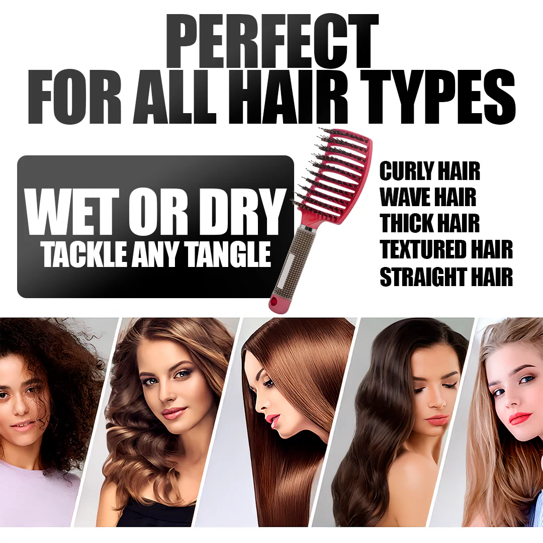 Miracle Hair Detangler – Effortless Knot Removal for Smooth, Shiny Hair - Image 11