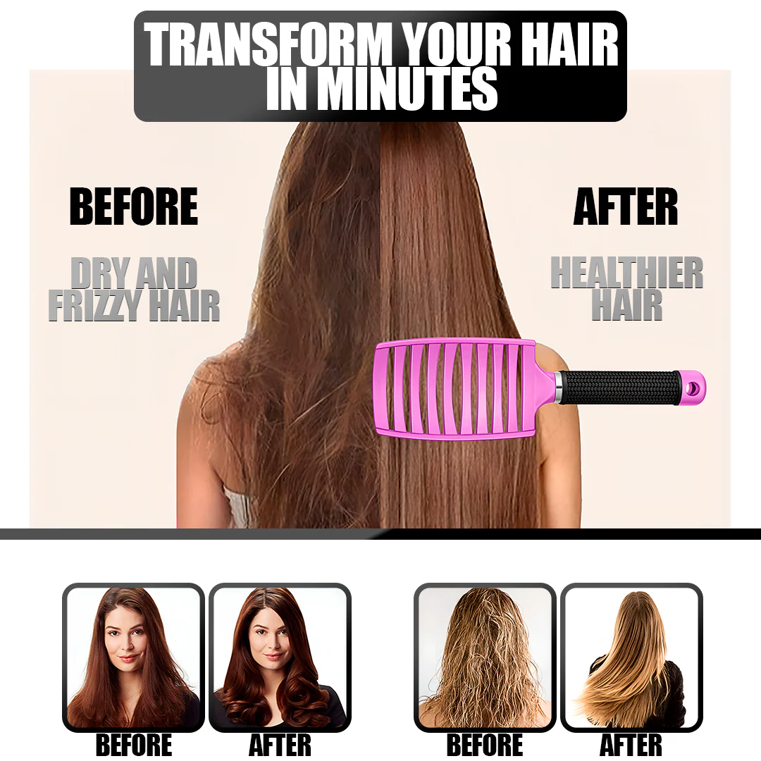 Miracle Hair Detangler – Effortless Knot Removal for Smooth, Shiny Hair - Image 12
