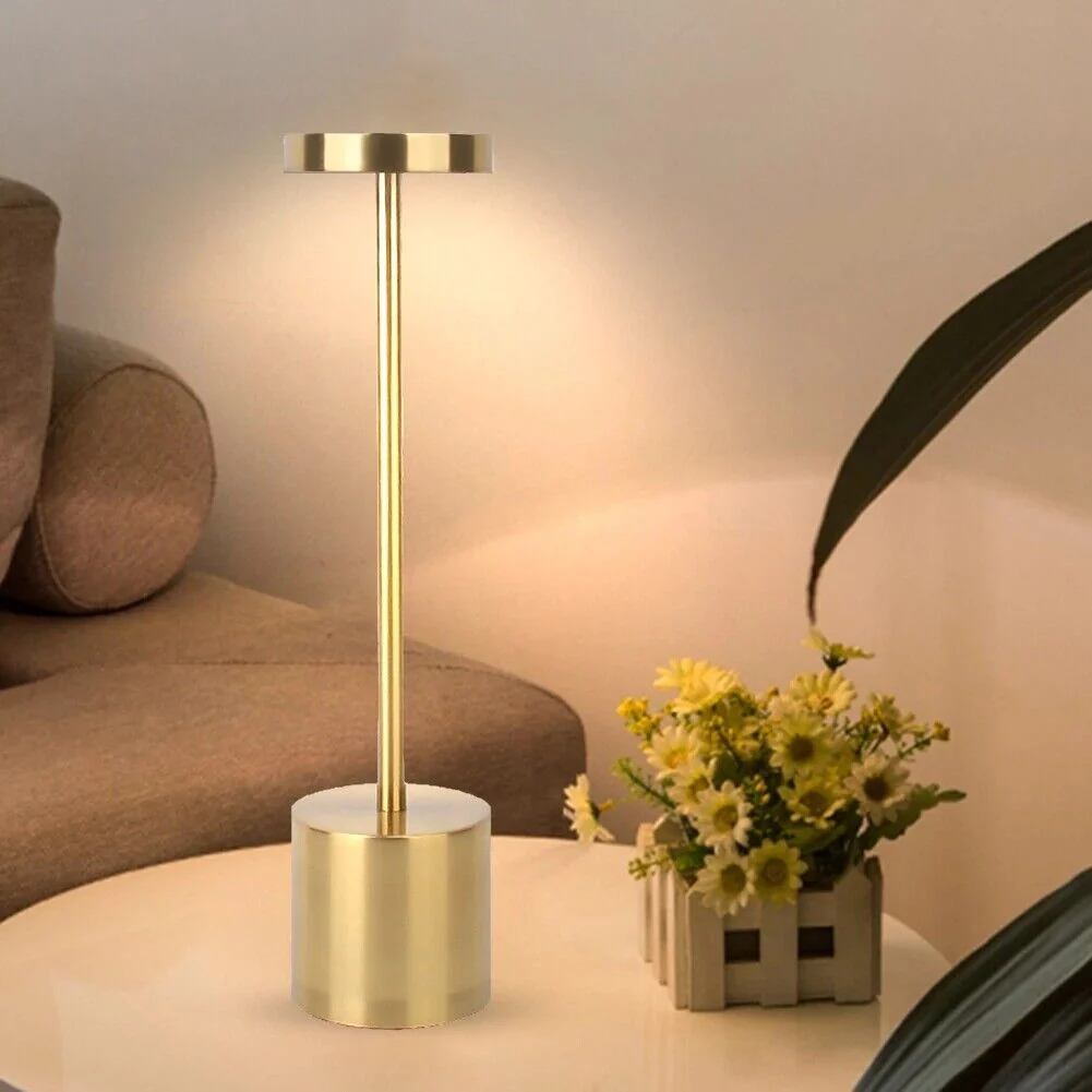 Modern Rechargeable Cordless LED Living Room Table Lamp - Image 2