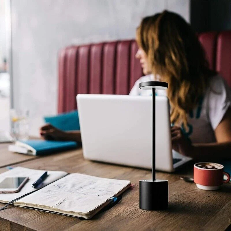 Modern Rechargeable Cordless LED Living Room Table Lamp - Image 4