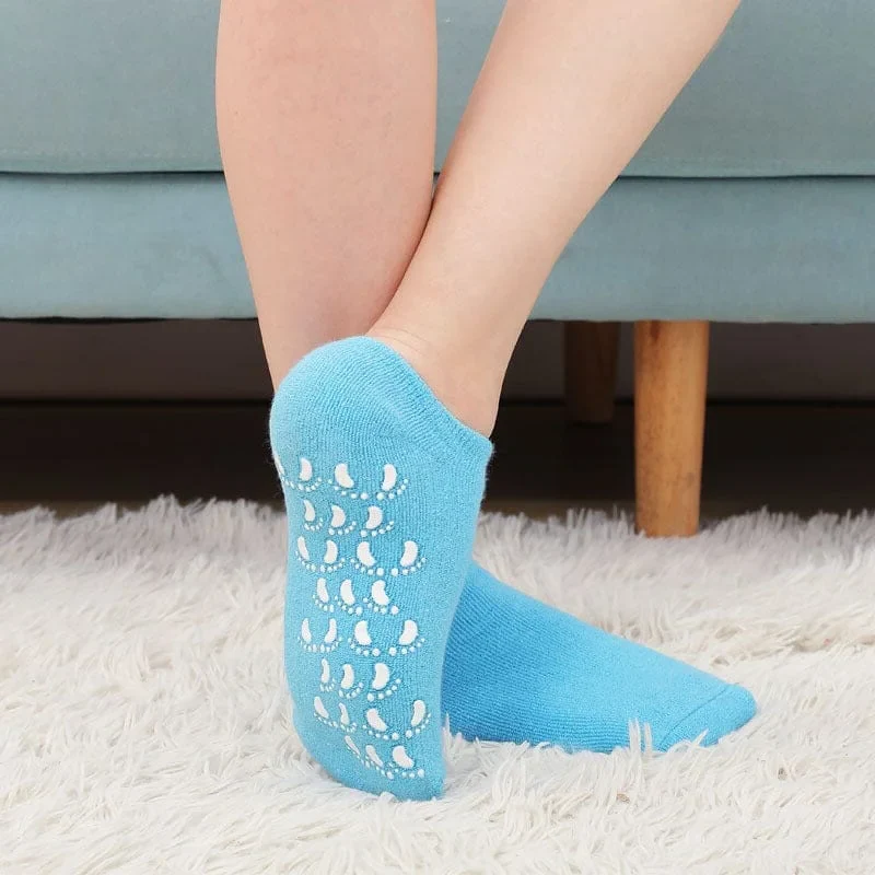 Moisturizing Socks with Spa Gel Lining - Image 12