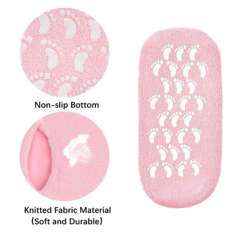 Moisturizing Socks with Spa Gel Lining - Image 13