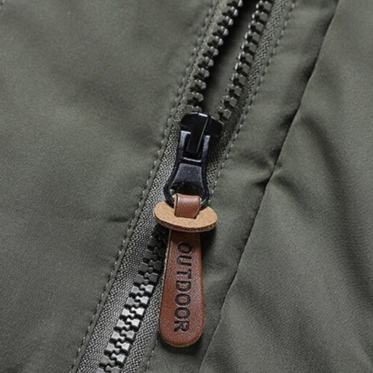 Multi-pocket padded fleece jacket - Image 6