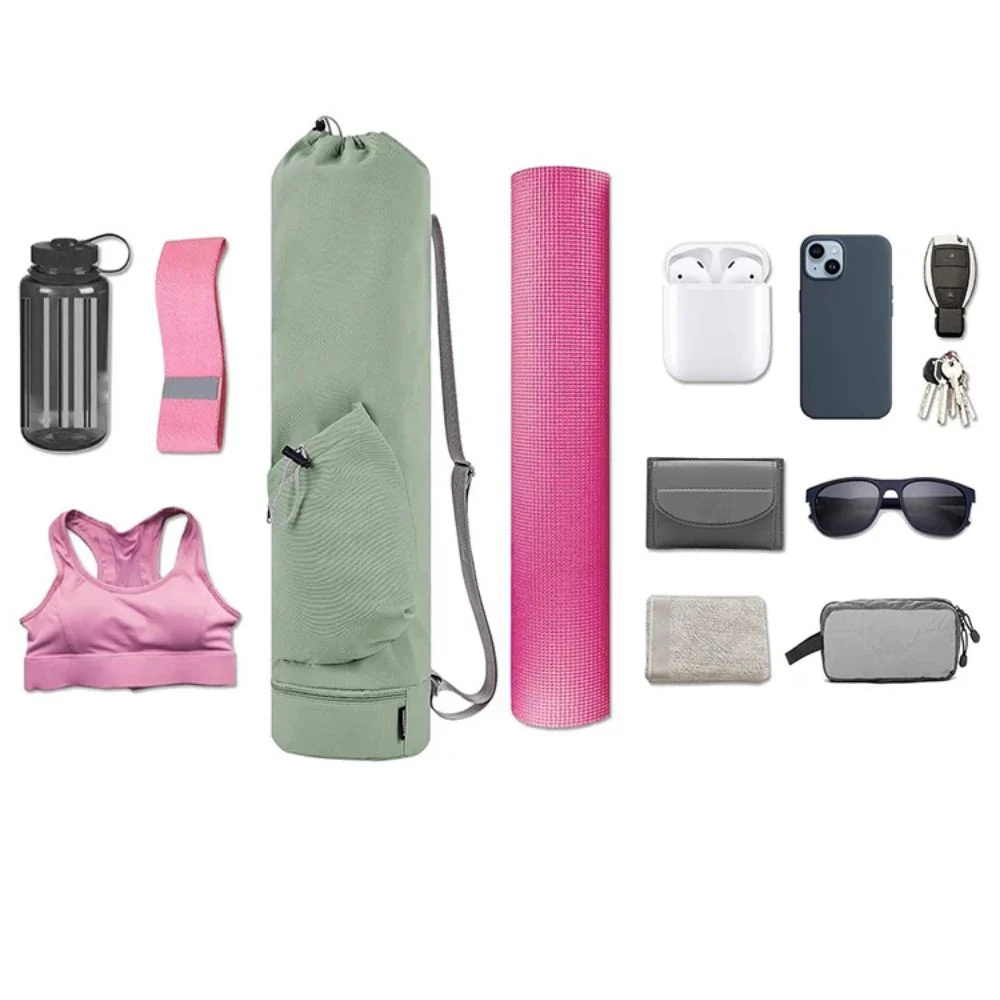 Multi Purpose Yoga Mat Bag with Wet Storage - Image 5