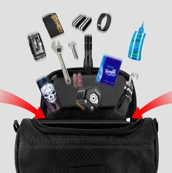 Multifunctional Touchscreen Handlebar Bag - Image 6
