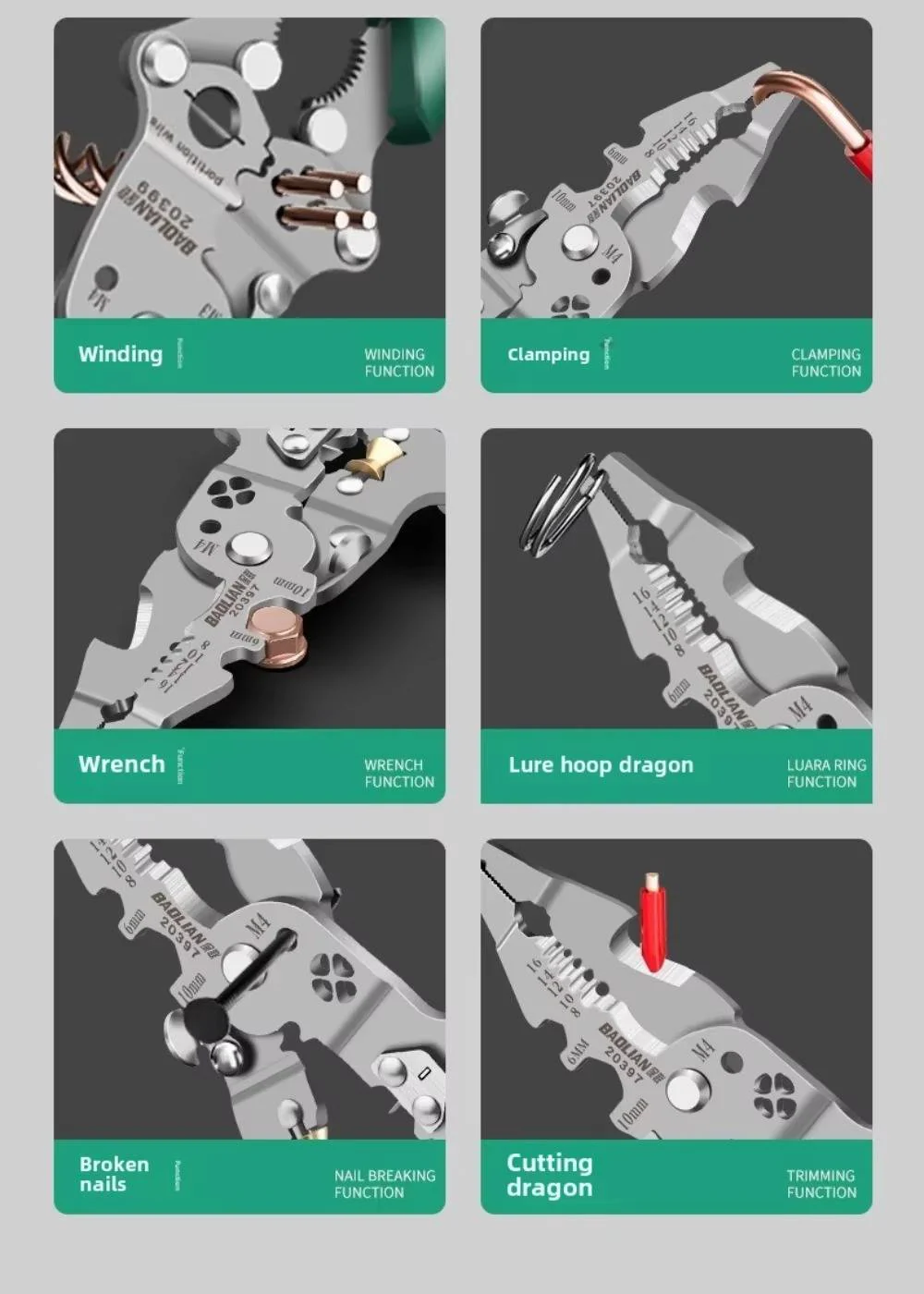 Multifunctional Wire Stripper Tool - Image 12