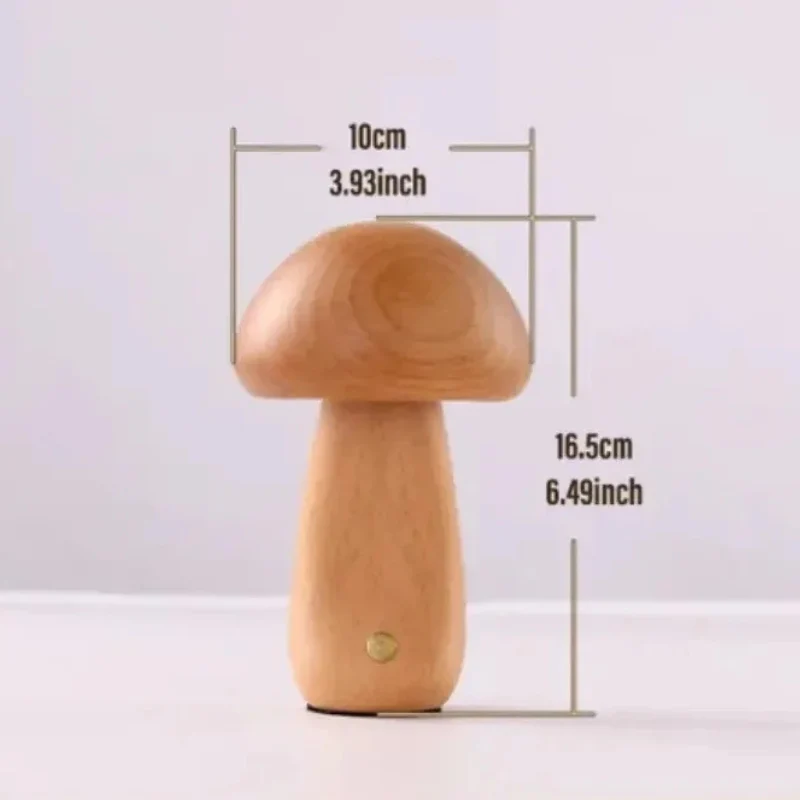 Mushroom Night Light Bedside Lamp - Image 9