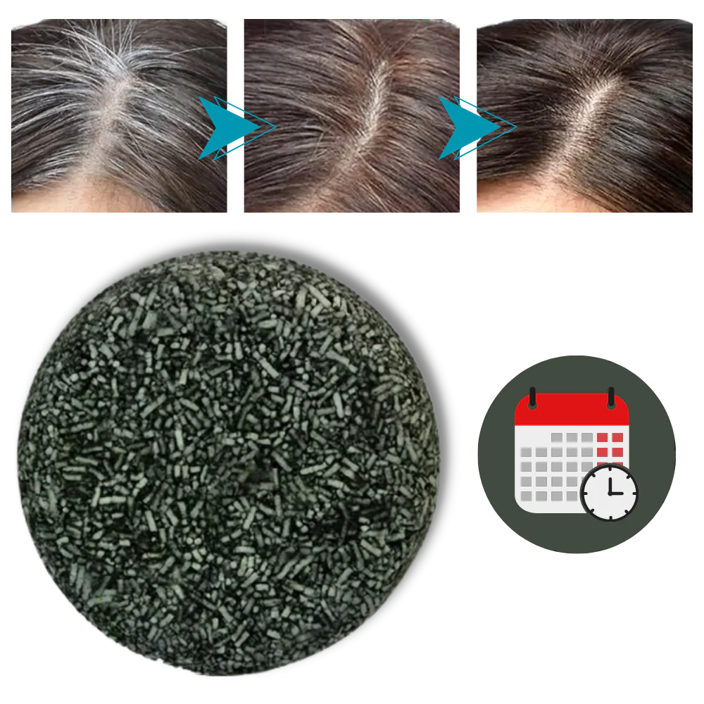 Natural Solid Shampoo For Gray Hair - Image 4