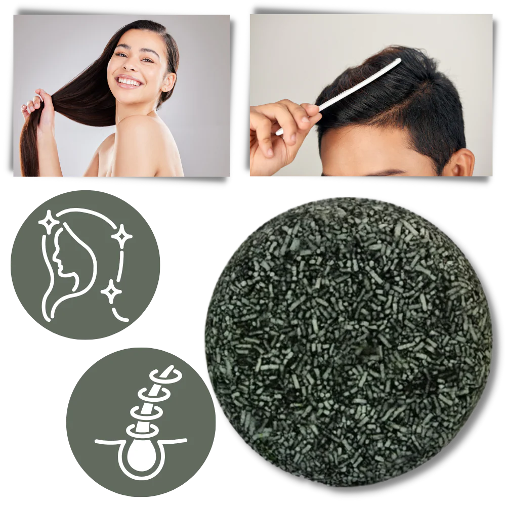 Natural Solid Shampoo For Gray Hair - Image 6