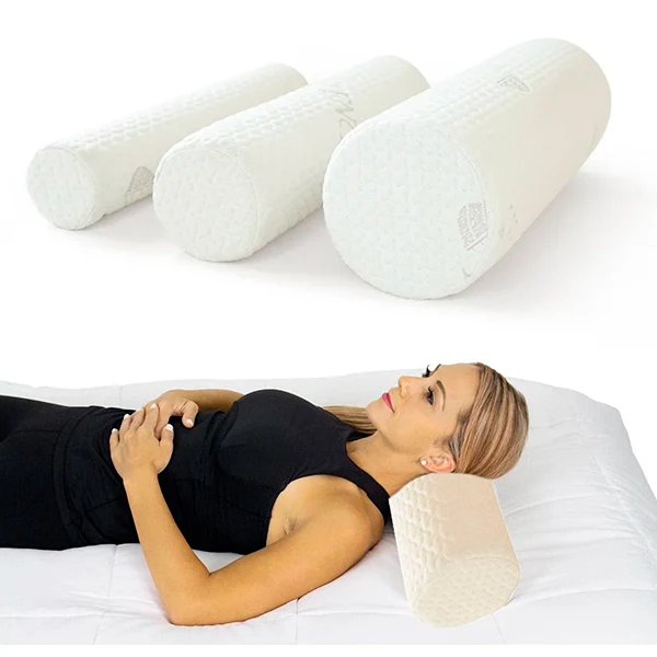 Neck Roll Pillow Made Of Memory Foam - Image 2
