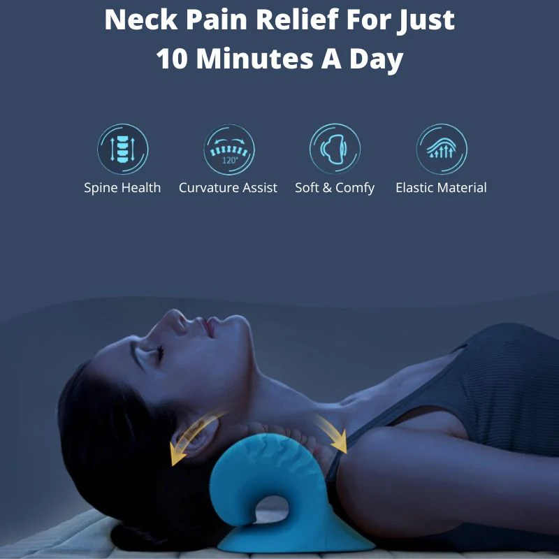 Neck Stretcher Cervical Chiropractic Traction Device Pillow for Pain Relief - Image 10