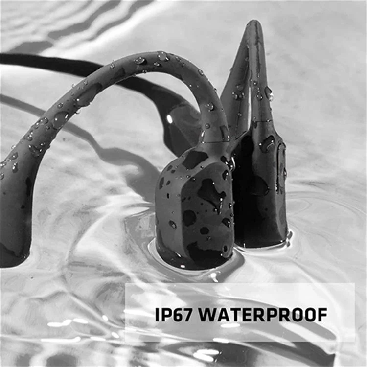 New Waterproof Bone Conduction Headphones Stereo Bluetooth Wireless - Image 4