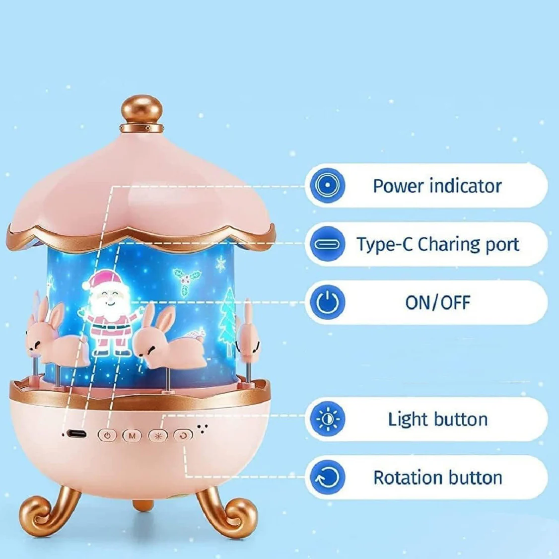 Night Light Projector For Kids - Image 8