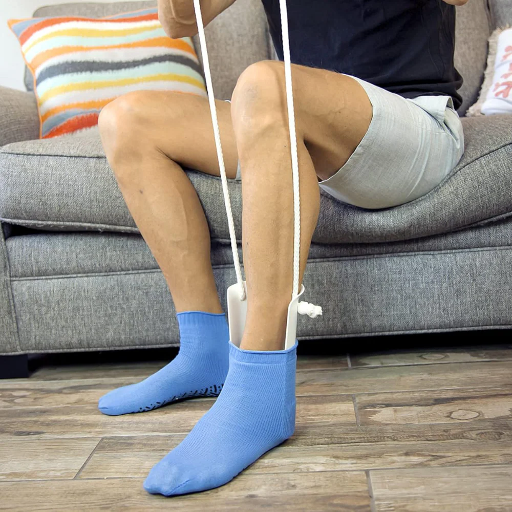 No Bend Sock Wearing Device for Elderly and Handicapped - Image 3