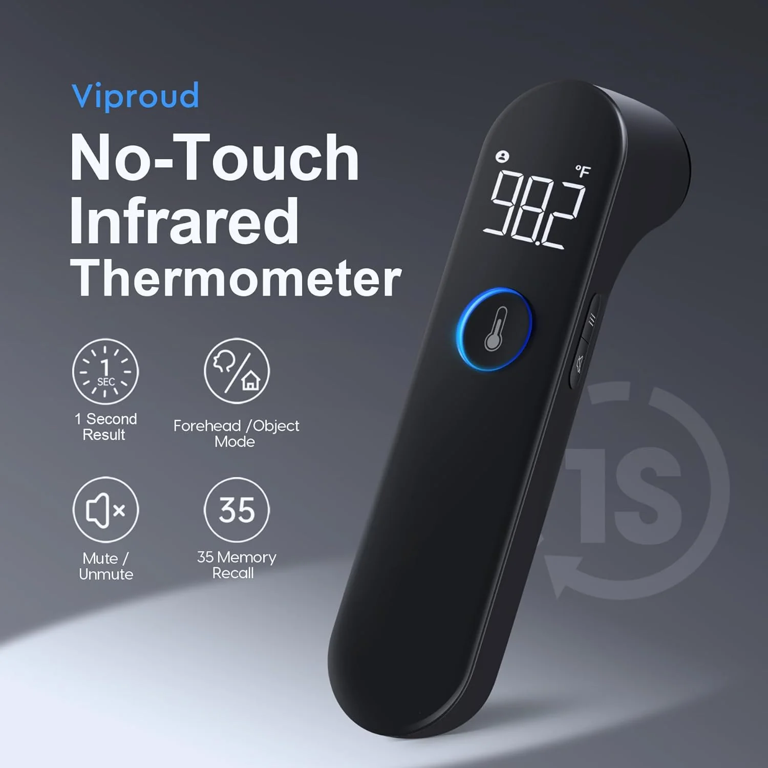 No-Touch Forehead Thermometer - Image 3