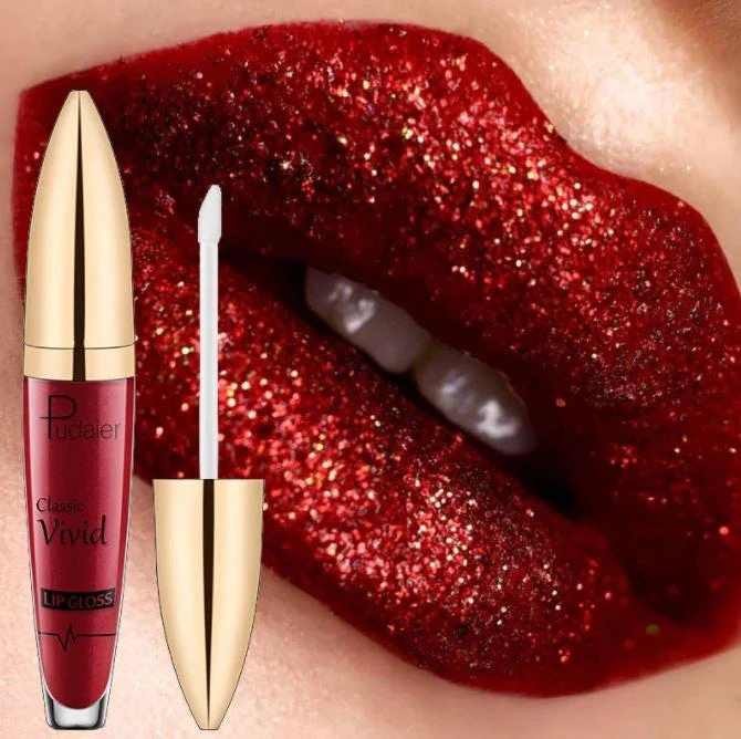 No-Transfer Liquid Glitter Lipstick - Image 4