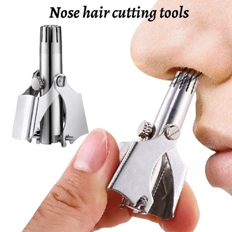 Nose Hair Trimmer for Men Stainless Steel Manual Trimmer - Image 5