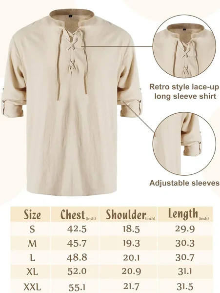 Official 4 Pcs Men's Pirate Costume - Image 10