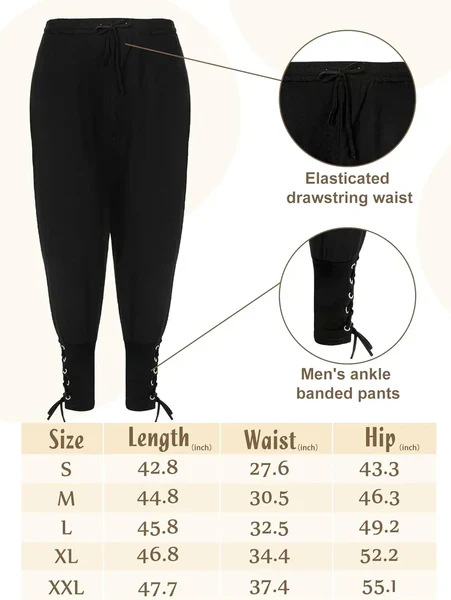 Official 4 Pcs Men's Pirate Costume - Image 9