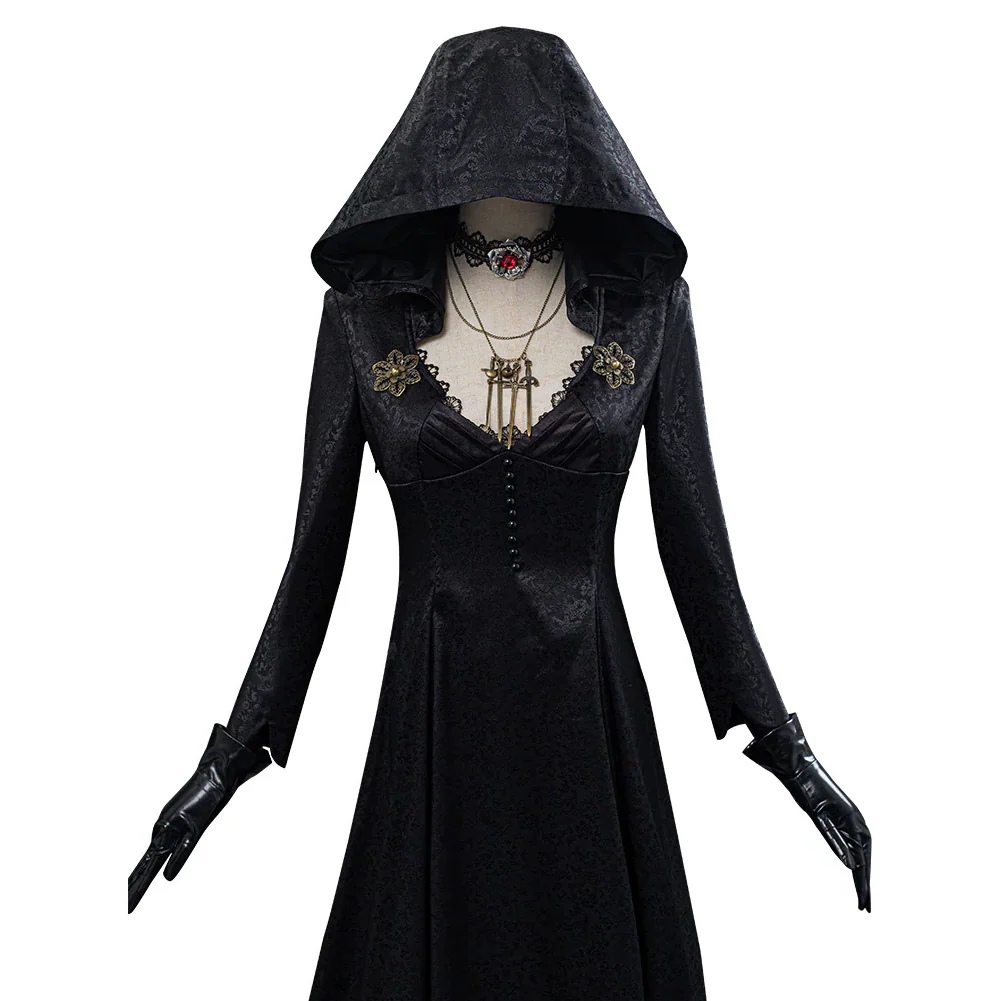 Official Evil Village Cosplay Costume Vampire Lady - Image 4