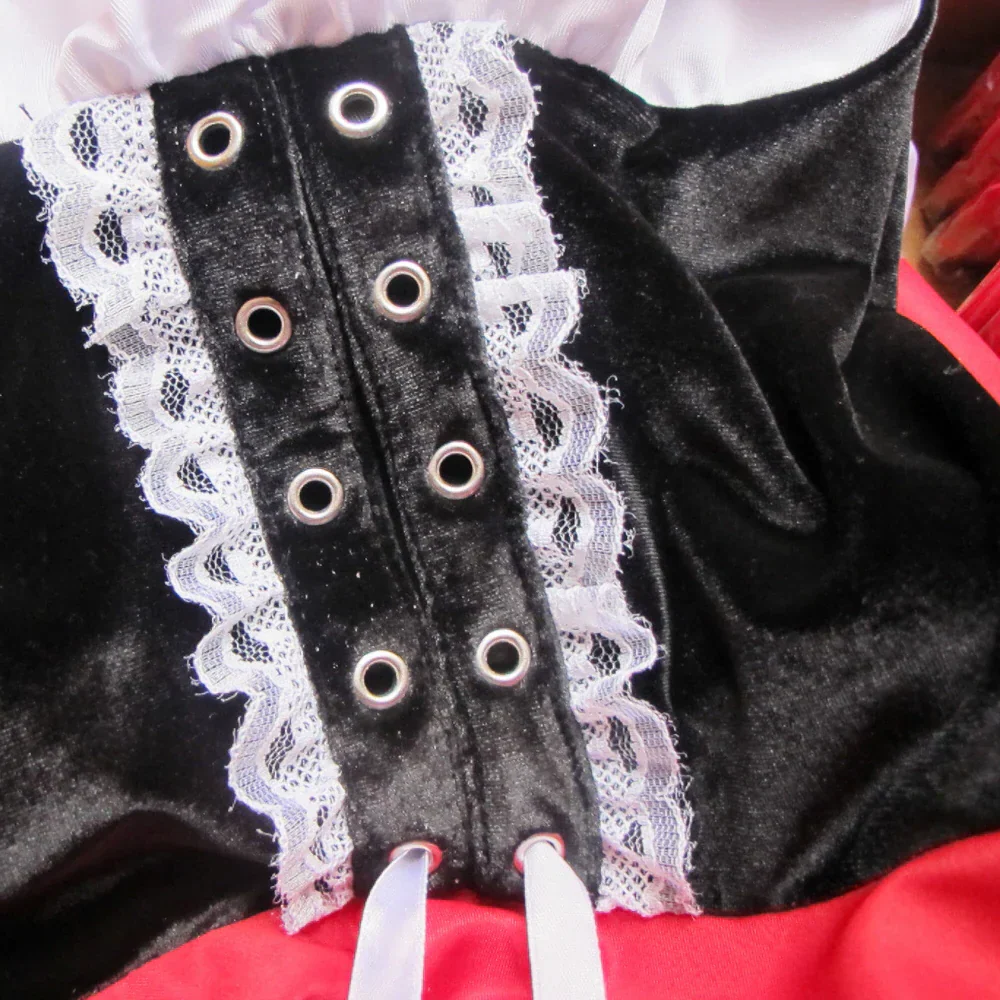 Official Little Red Riding Hooded Dress Woman Costume - Image 5