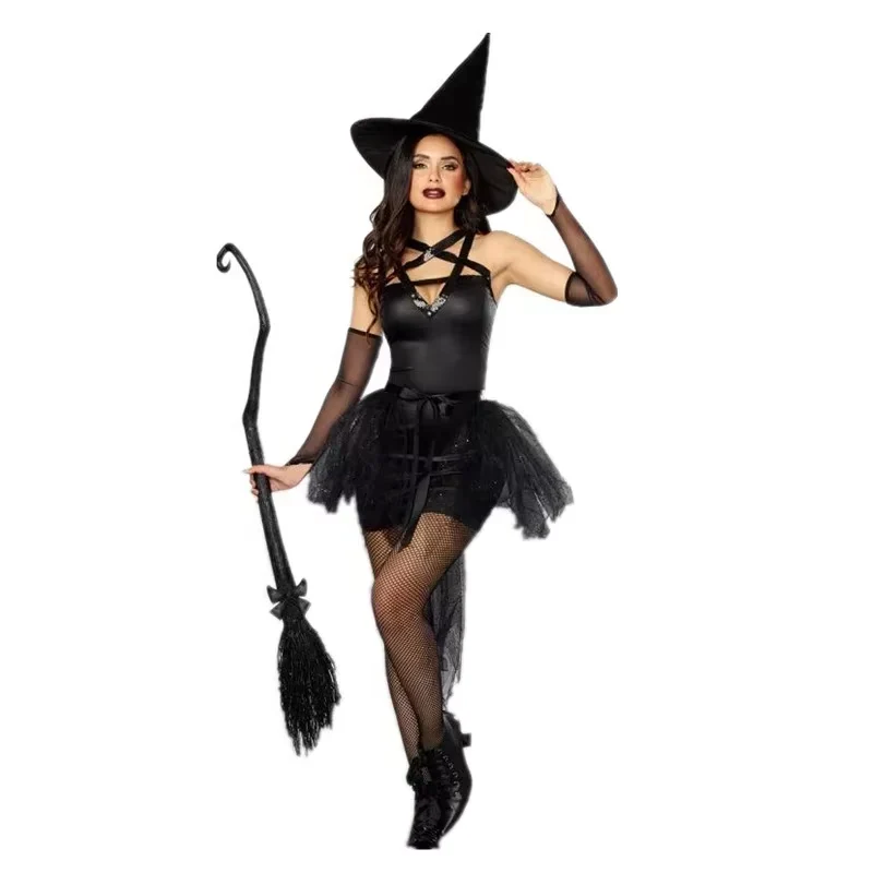 Official Witch Costume Masquerade Party Adult Role-Play - Image 3