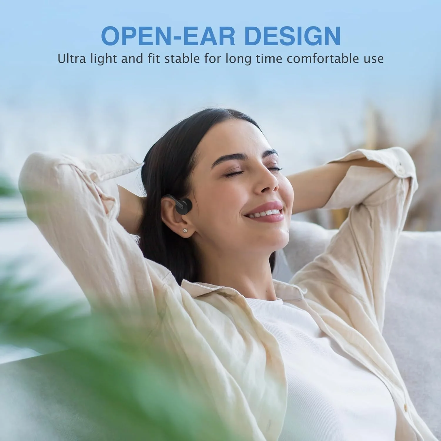 Open Ear Bone Conduction Wireless Headphones - Image 2