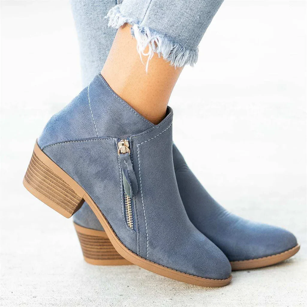 Orthopaedic leather boots for women - Image 4