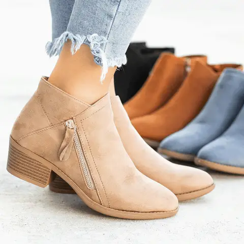 Orthopaedic leather boots for women - Image 6